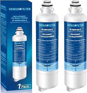 12033030 Replacement for Bosch Water F Ilter - Compatible with BORPLFTR50, 11025825, BORPLFTR55, WFC100MF, B36CT80SNS, B36CL80ENS (2 PCS)