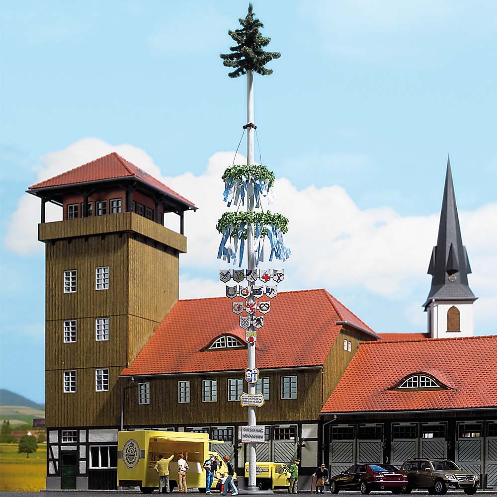 ブッシュ　BUSCH　1/87（HO）スケール ３４台セット Busch 1069 Maypole HO Scenery Scale Model Scenery : Amazon.sg: Toys