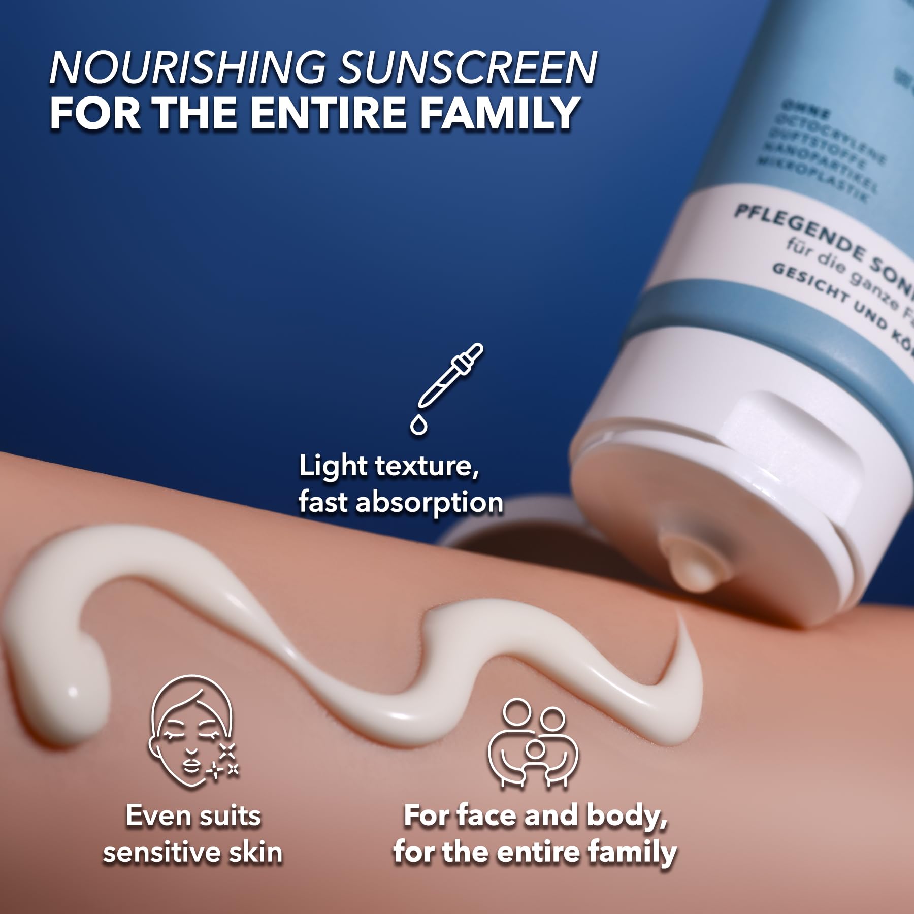 eco elio SPF 50+ Face & Body Sunscreen - 200ml "Routine Affair" - Image 3