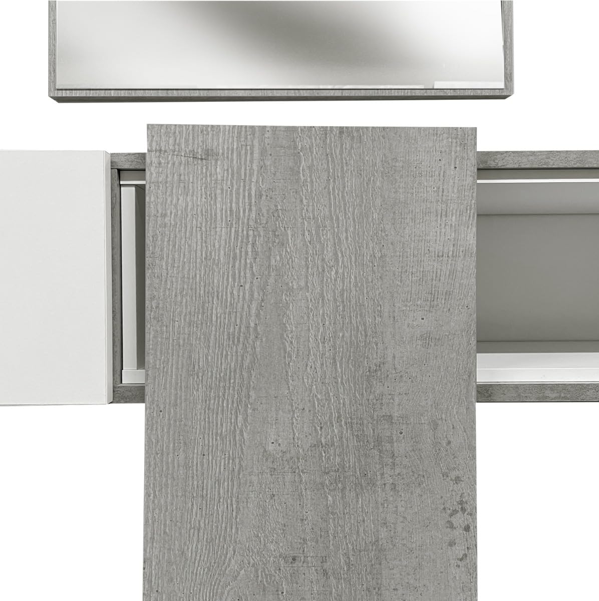 CALITAN FURNITURE FACTORY SP Z O.O. Mobile da Ingresso Move Cemento E Bianco