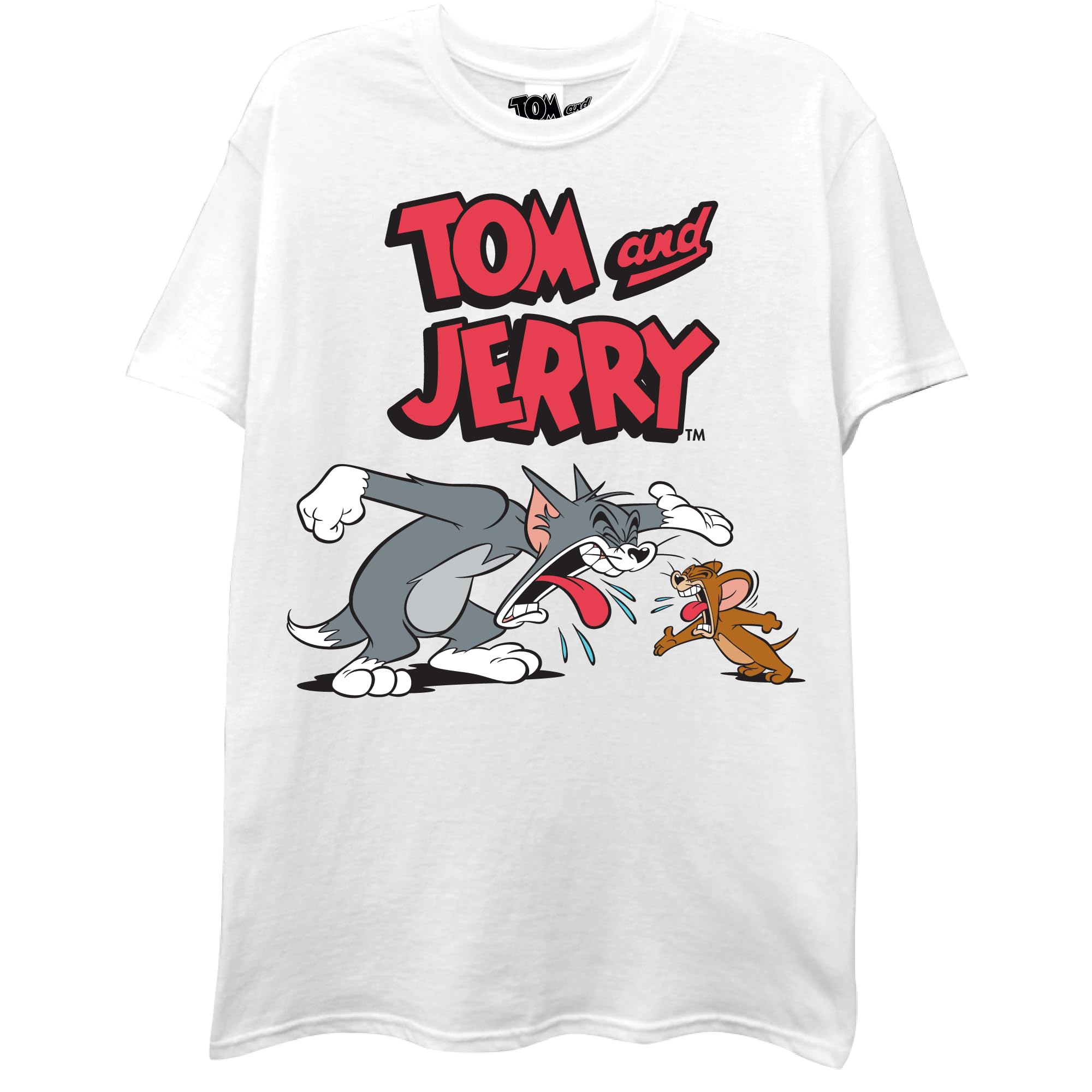 Mens Tom & Jerry Classic Logo Men's Short Sleeve T-Shirt