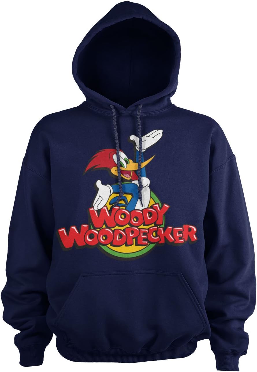 Woody Woodpecker Officially Licensed Classic Logo Hoodie