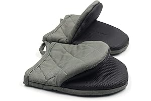 Mini Oven Mitts Heat Resistant 500 Degrees Silicone Grilling Gloves