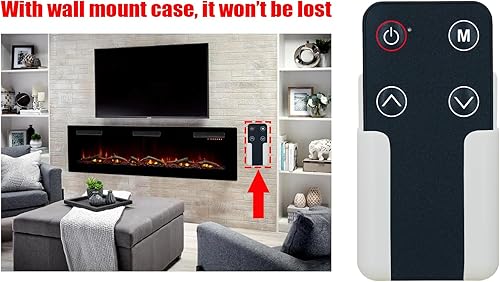 Miniatura 3 de Replacement for Canvas Home Decorators Collection Electric Fireplace Remote Control SP6977 SP7159 1834FM-23-328 SP2320PB-001 2320C-PB 1418FM-23-251