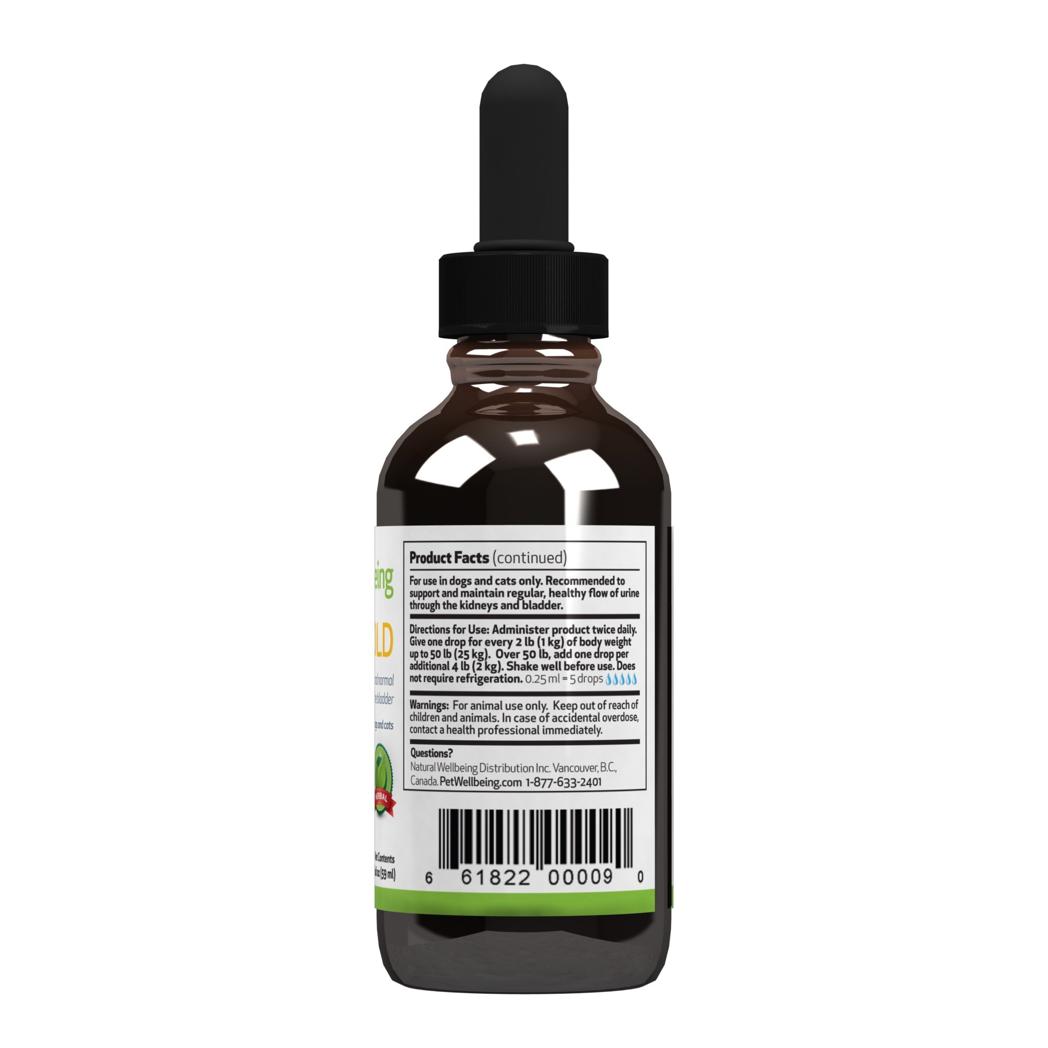 Pet Wellbeing Urinary Gold for Dogs - Urinary Tract & Bladder, 2 oz — Amazon image 3