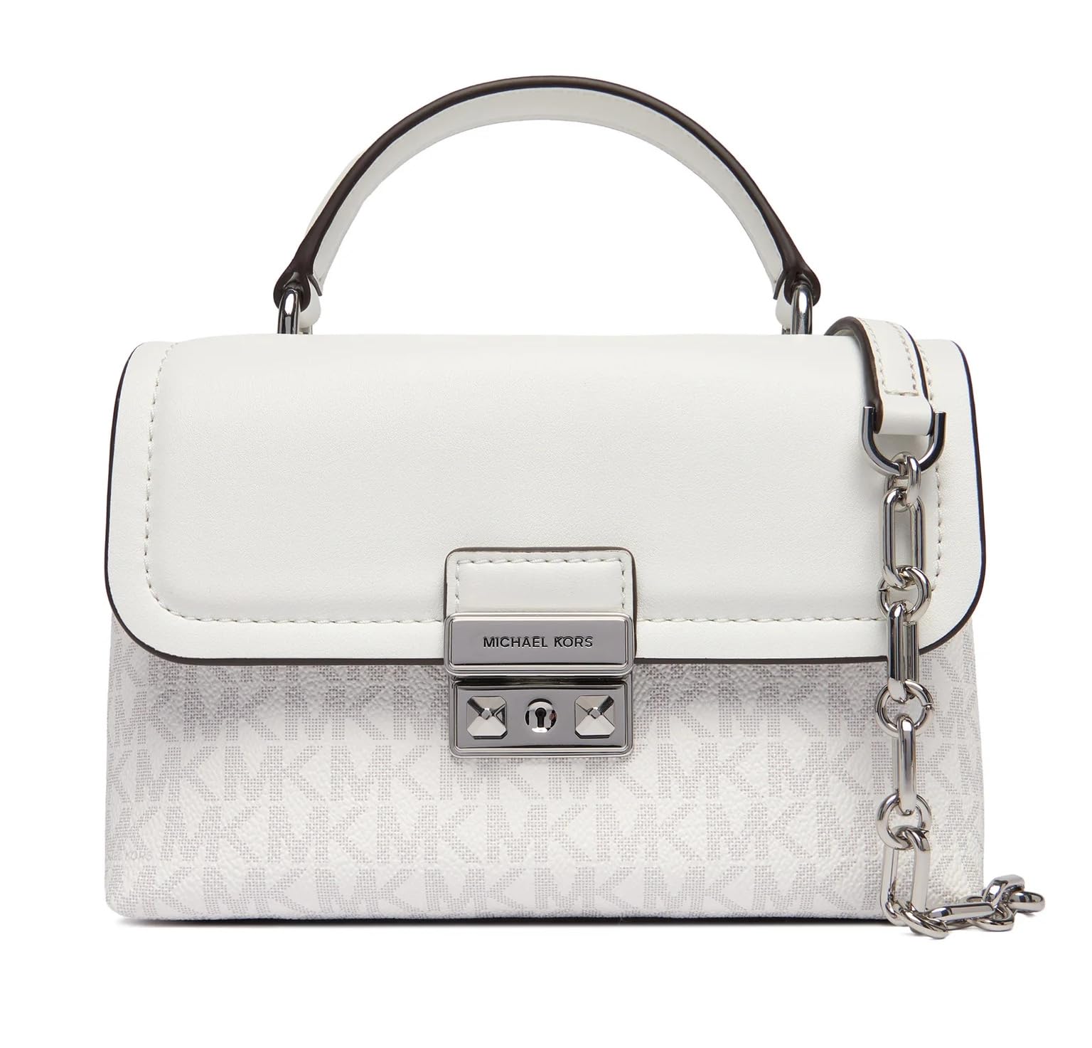 Michael Kors Tribeca Extra-Small Handbag with Logo Print
