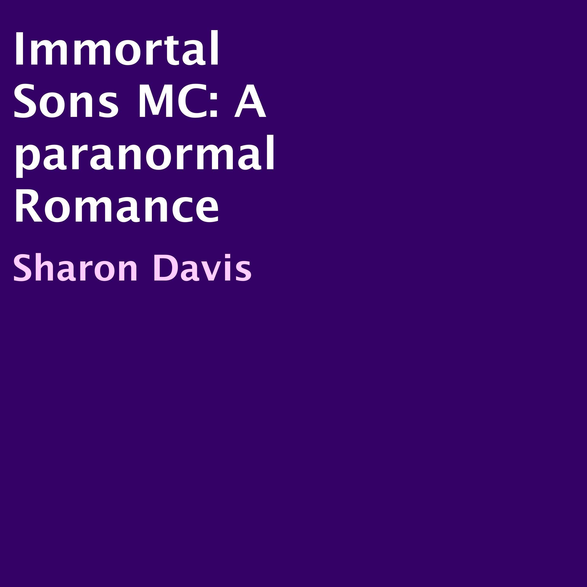 Cover art for Immortal Sons MC