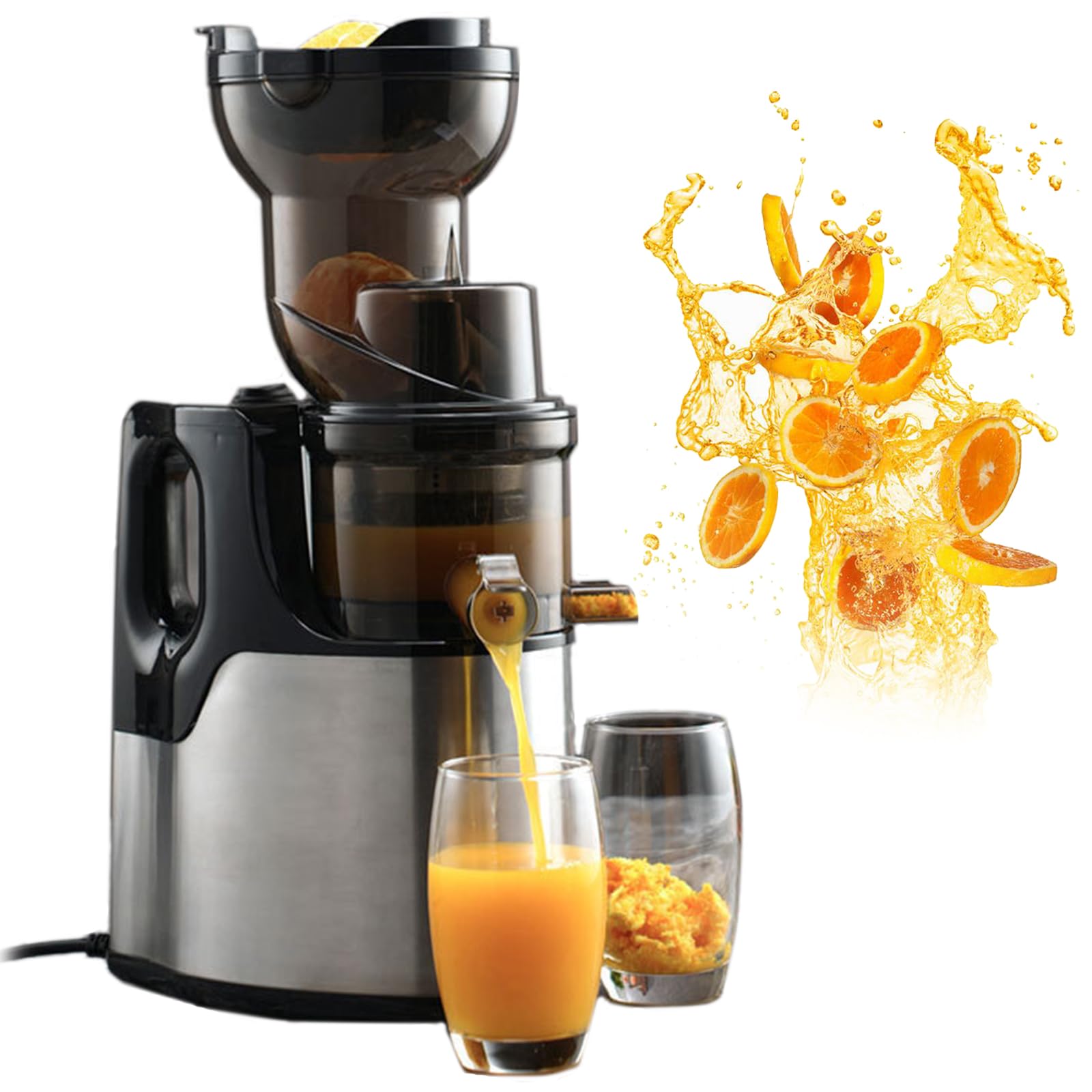 Presse-agrumes à froid extracteur de jus lent 150W