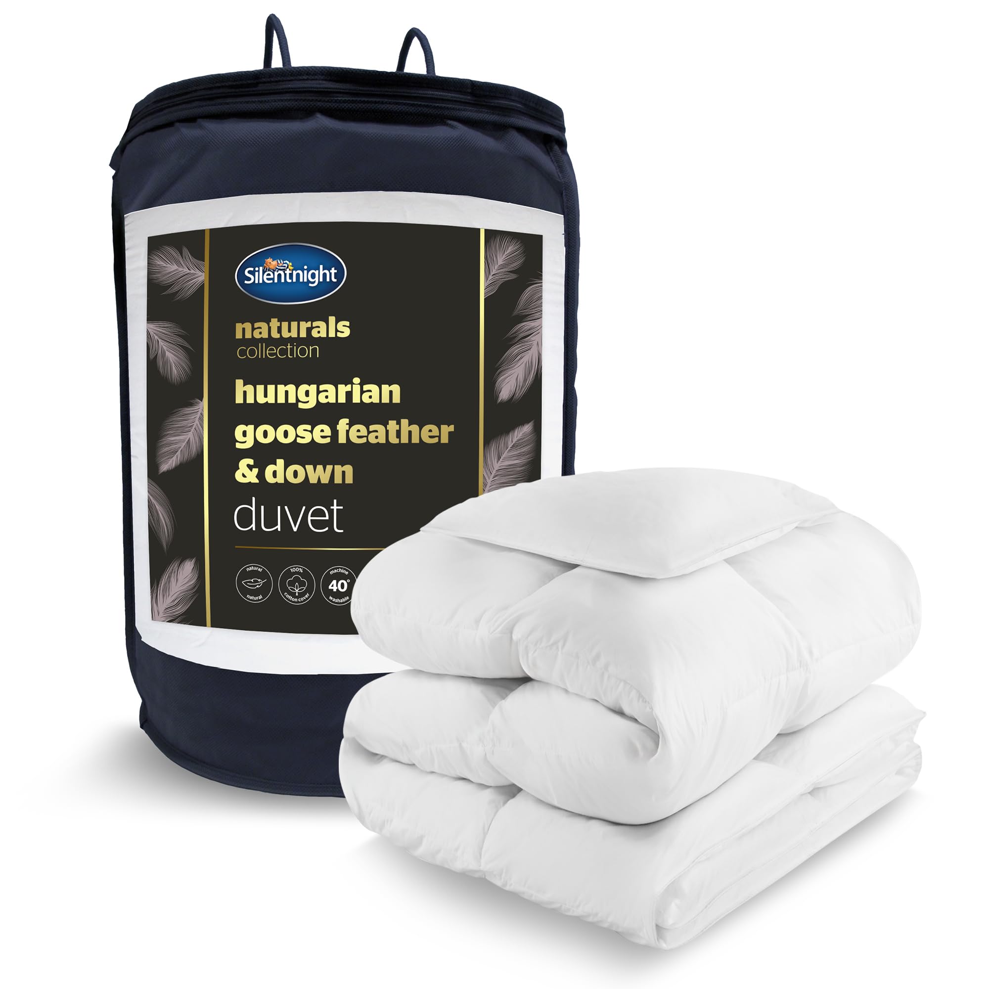 Silentnight Hungarian Goose Feather & Down Duvet 10.5 Tog Double