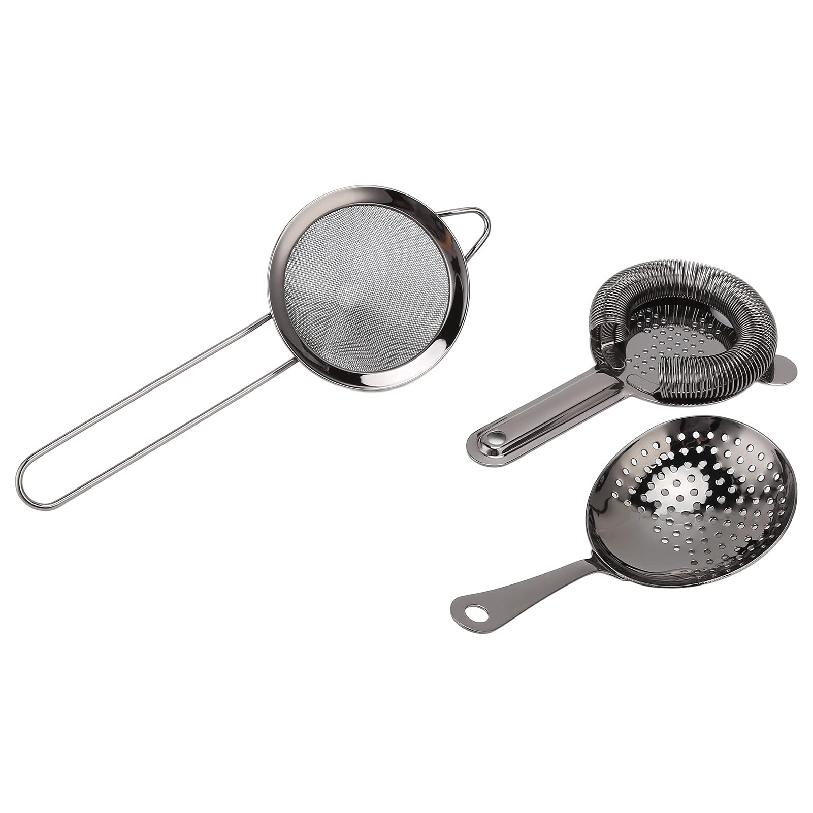 Juego de coctelera de 11 Piezas, Kit de Barman con colador de cóctel, Accesorios de Bar de Acero Inoxidable para Fiesta en casa, Herramientas de Mezcla Profesionales para mojitos (Gris plomizo)