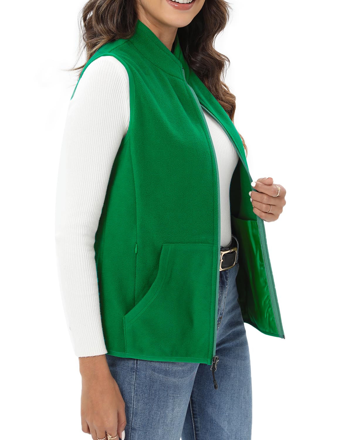 xeoxarel Women's Fleece Vest with 6 Pockets (XS-2XL)-picture-14