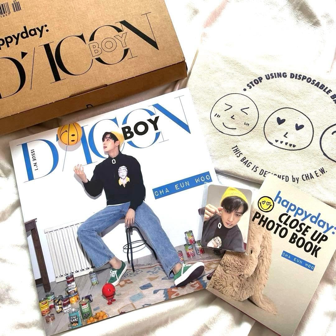 ASTROチャウヌ★DICON写真集happyday★BCD-type❸セット ASTROチャウヌ☆DICON写真集happyday☆BCD-type❸セット ASTRO」の