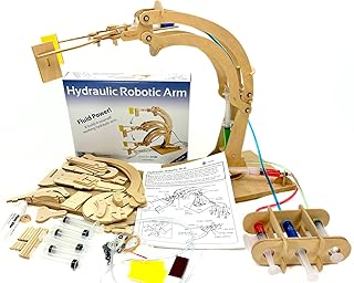 Pathfinders - Hydraulic Robotic Arm Model Kit for Children Aged 8-12
