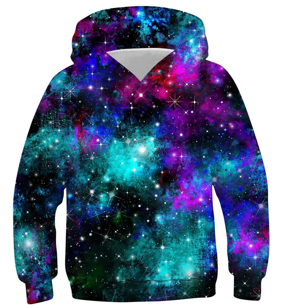 Belovecol Boys Girls Hoodies 3D Novelty Pullover Kids Funny Pullover Sweatshirts Long Sleeve Hooded with Pocket for 6-16 Years — view 7