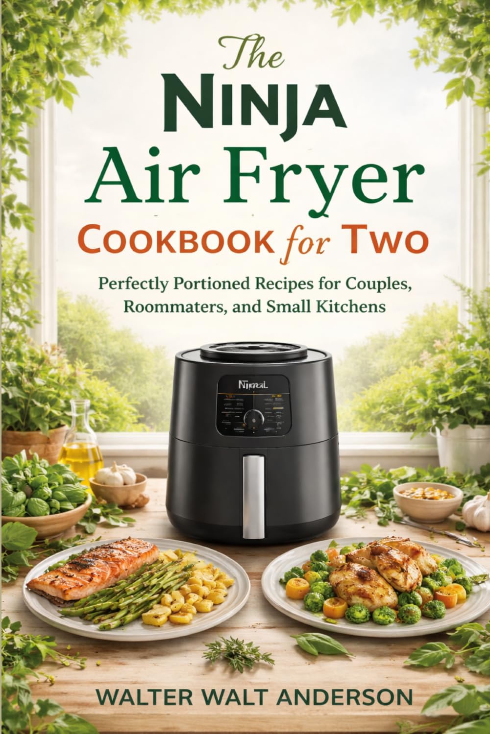 The Ninja Fryer Cookbook for Two: Perfectly Portioned Recipes for Couples, Roommates, and Small Kitchens