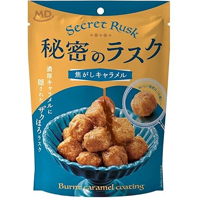 MD 秘密のラスク 焦がしキャラメル 50g×6袋
