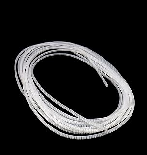 U-Shaped Flexible Sharp and Rough Edge Trim Protector, Push-in Edge Shield for Steel Panels, Wood Panels, Glass and Plastic Panels, Fits 0.07"-0.085" Thickness Edge, White 32ft