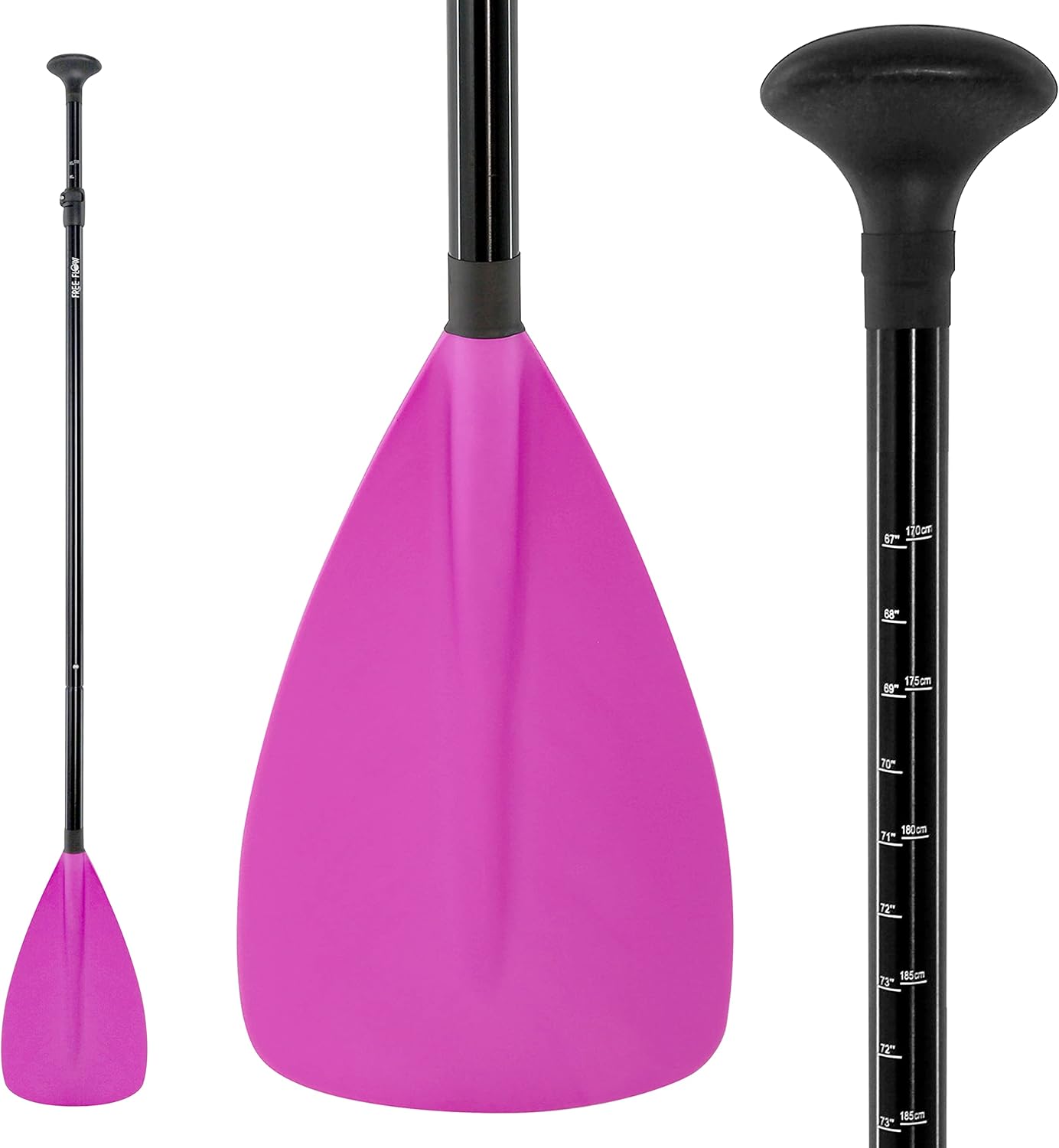 SereneLife Stand Up Paddle-Board Adjustable Paddle - Adjustable Water Paddle Oar for SLSUPB145 Free-Flow Inflatable SUP Stand Up Water Paddle-Board - SereneLife PRTSLSUPB145PDL