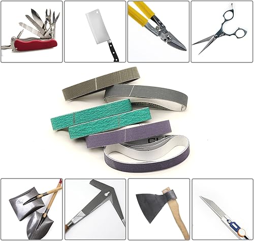 Miniatura 6 de 30 piezas de 1,9 cm x 30 cm de bandas de lijado para afilador de cuchillos para la edición Ken Onion de Work Sharp Knife & Tool Sharpener
