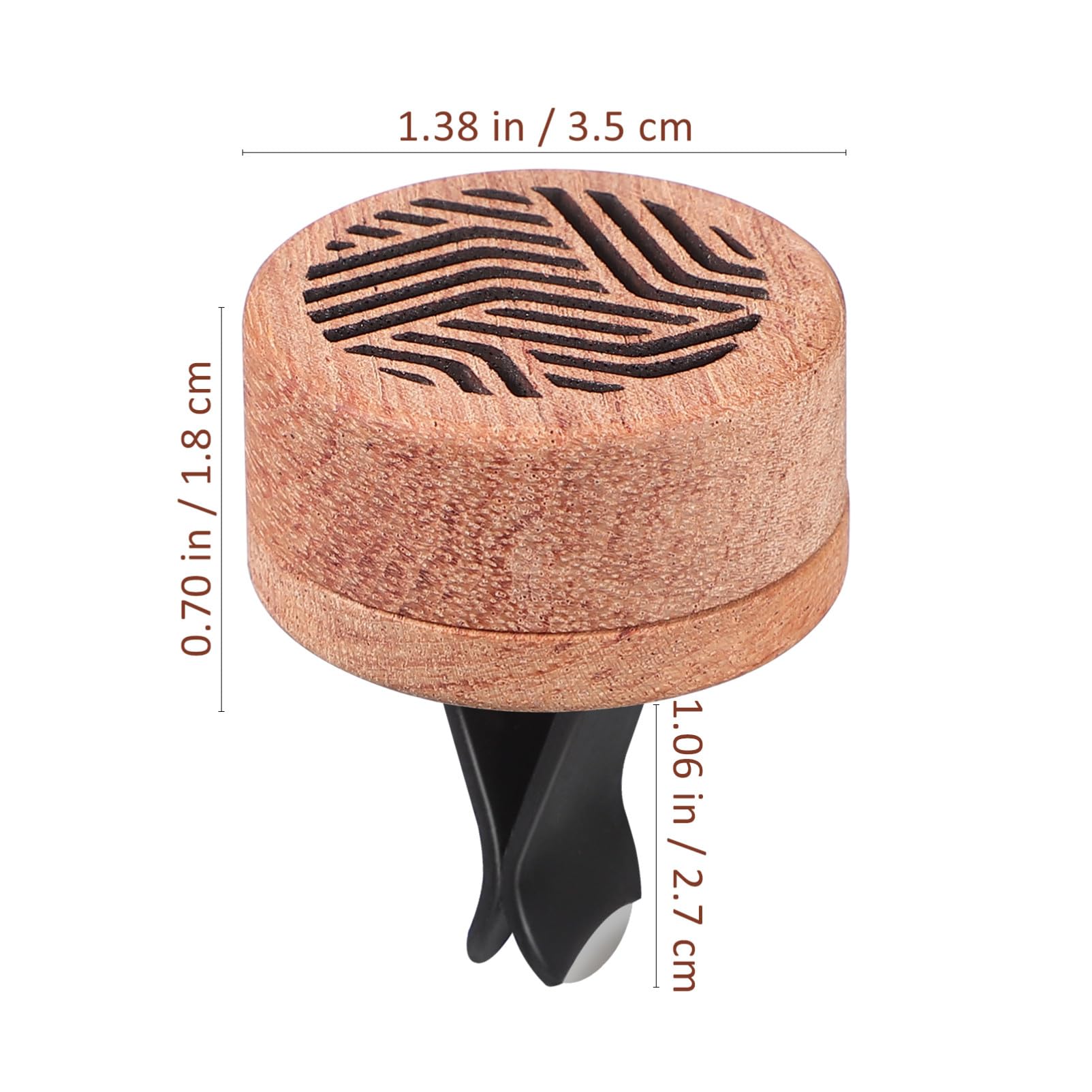 CHILDWEET 4pezzi Diffusore Di Profumo Per Auto Aromatizzatore Elegante Con Design Moderno Decorazione Per Interni Auto Rilascio Graduale Di Per Ogni Viaggio