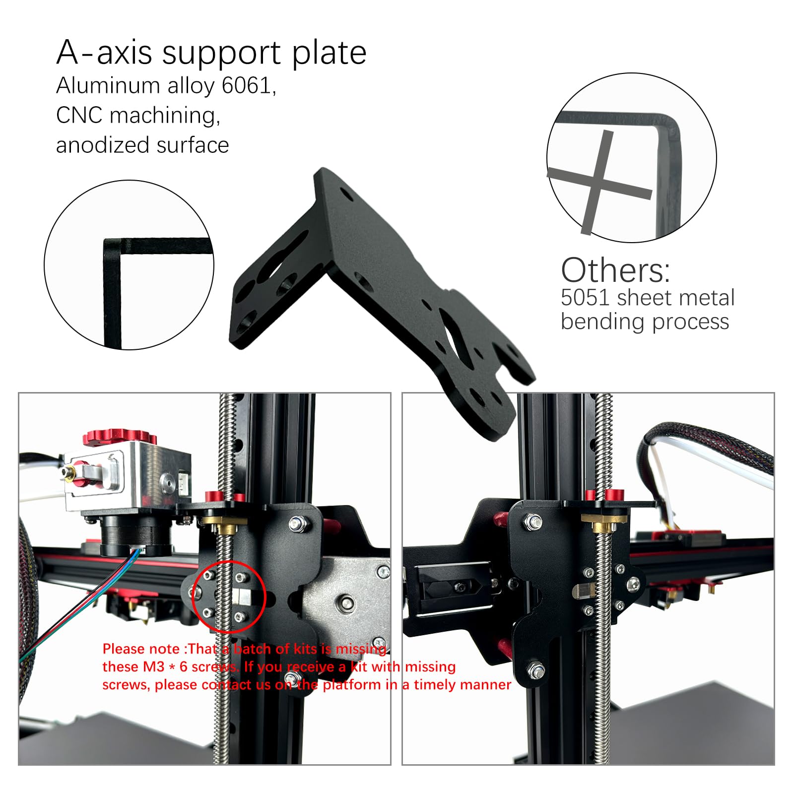 Dual Z-axis MGN12H Linear Guide Rail Kit 3.2 for Ender 3 pro/V2