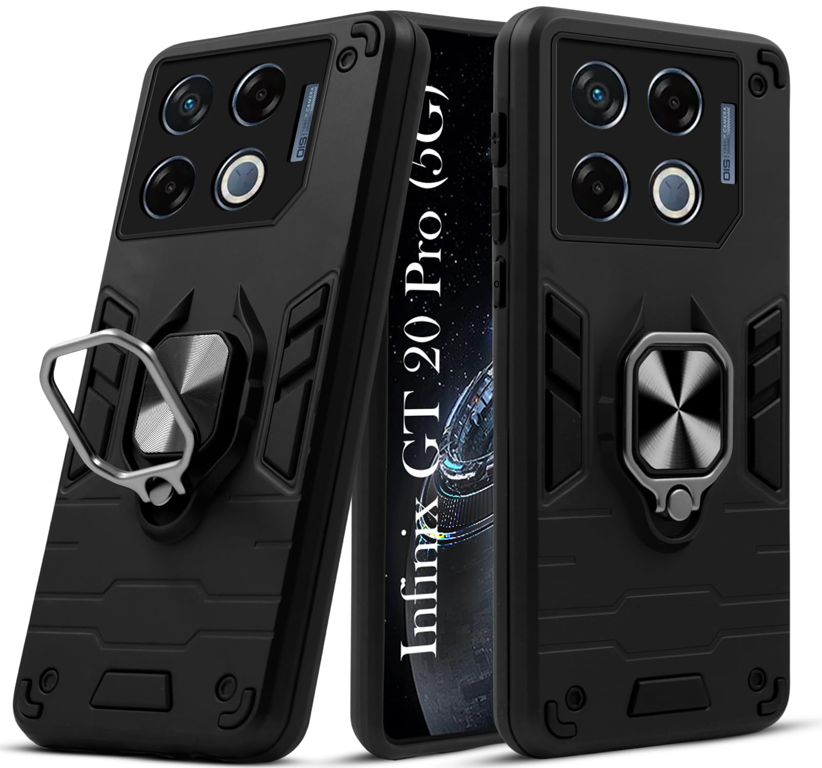 Jkobi Back Cover Case for Infinix GT 20 Pro 5G (Shockproof Polycarbonate Dual Layer Hybrid Armor) (B0DDGZFJDY) Amazon Price History, Amazon Price Tracker