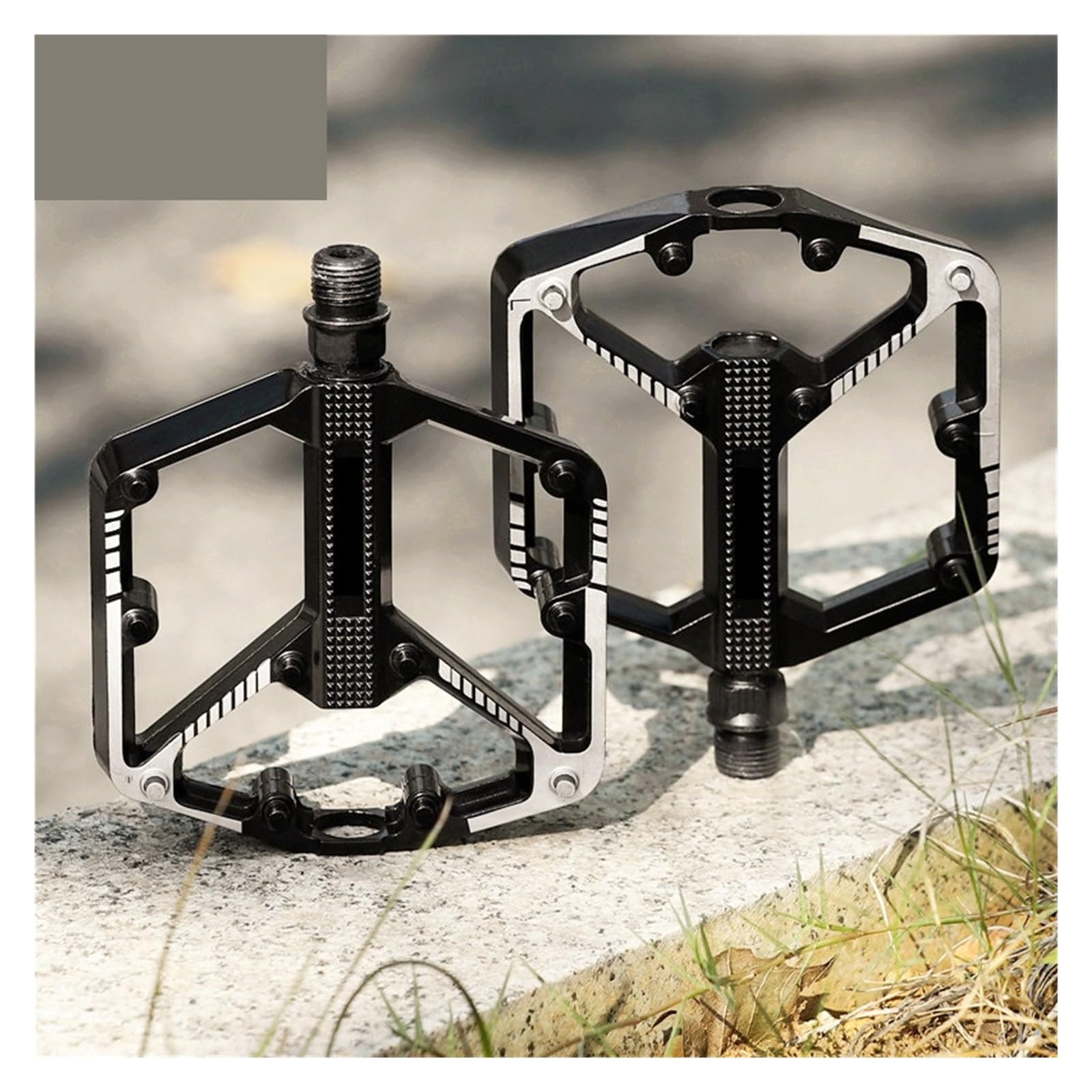 Generisch Fahrradpedale Lager Mountain Road Bike Rutschfestes Pedal Aluminiumlegierung Verbreitertes Zubehör