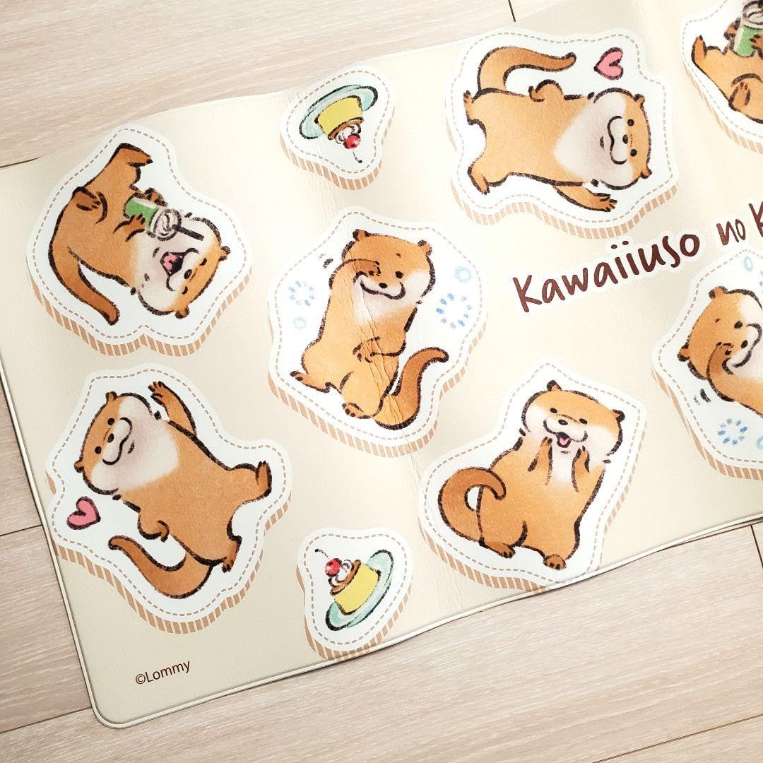 Amazon.co.jp: 可愛い嘘のカワウソキッチンマット : ホーム＆キッチン