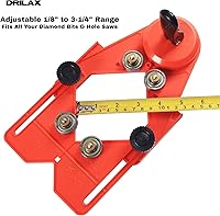 Vista 3 de DRILAX plantilla guía de taladro con orificio central