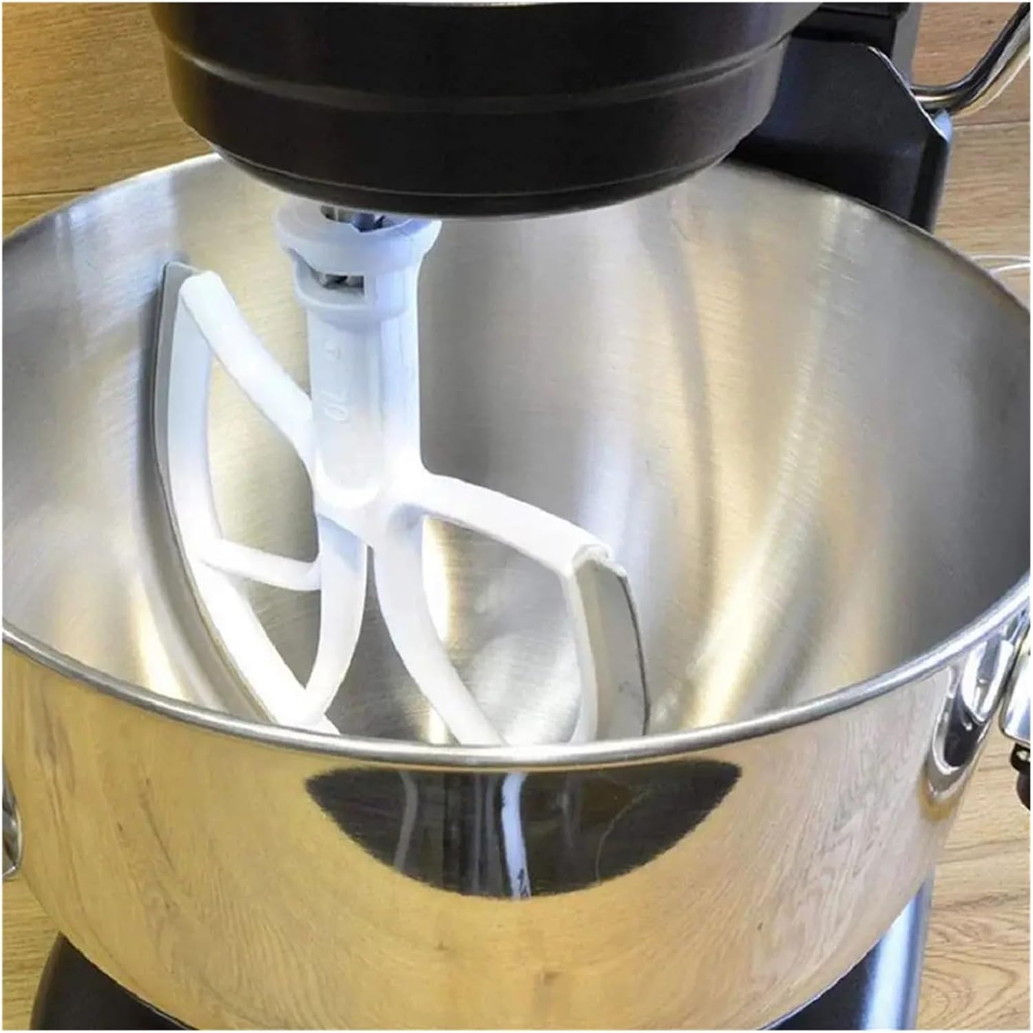 Compatible for KitchenAid 6-Quart Bowl-Lift Stand Mixer Replacement Silicone Edge Beater Paddle