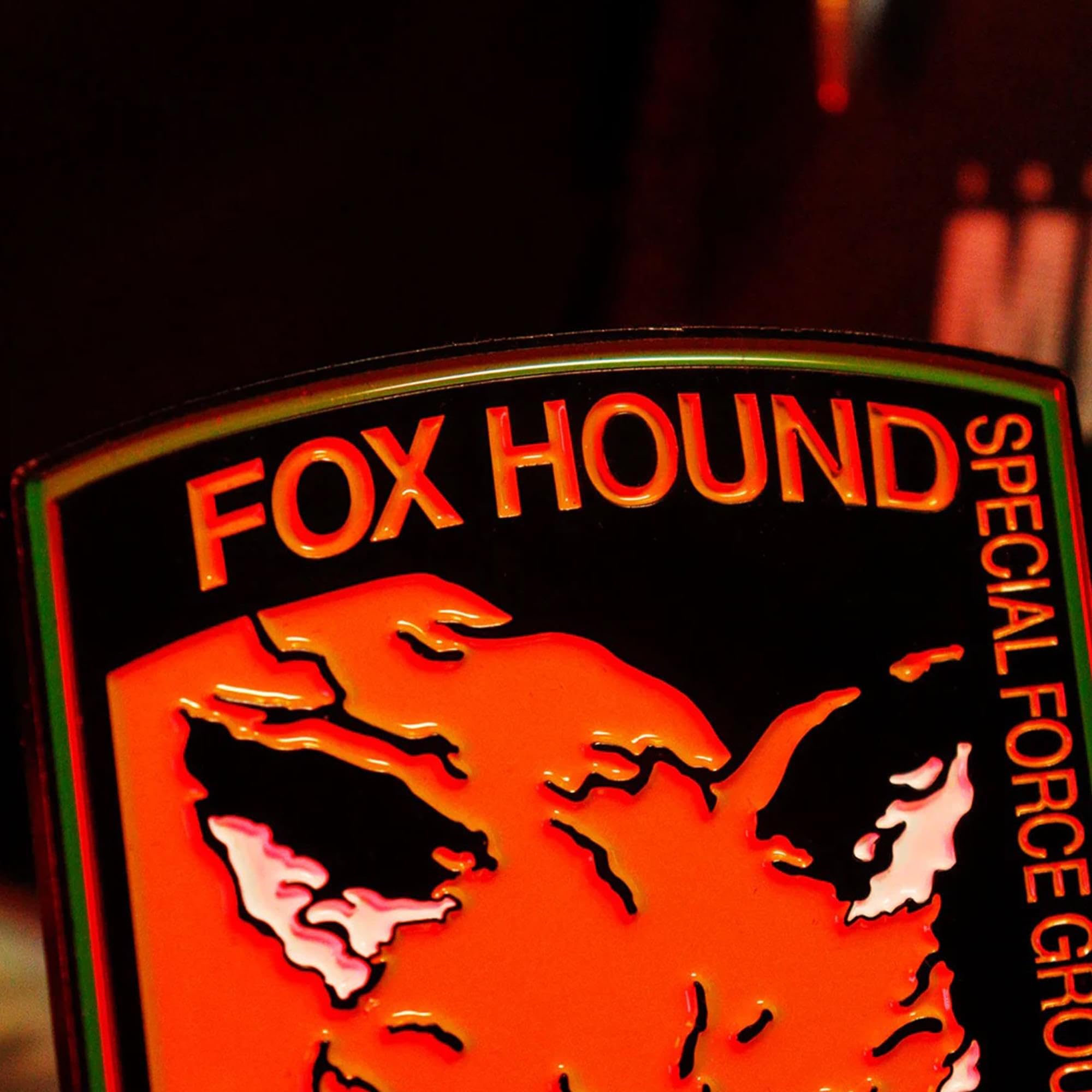 Metal Gear Solid FOXHOUND Insignia limitowana edycja sztabka