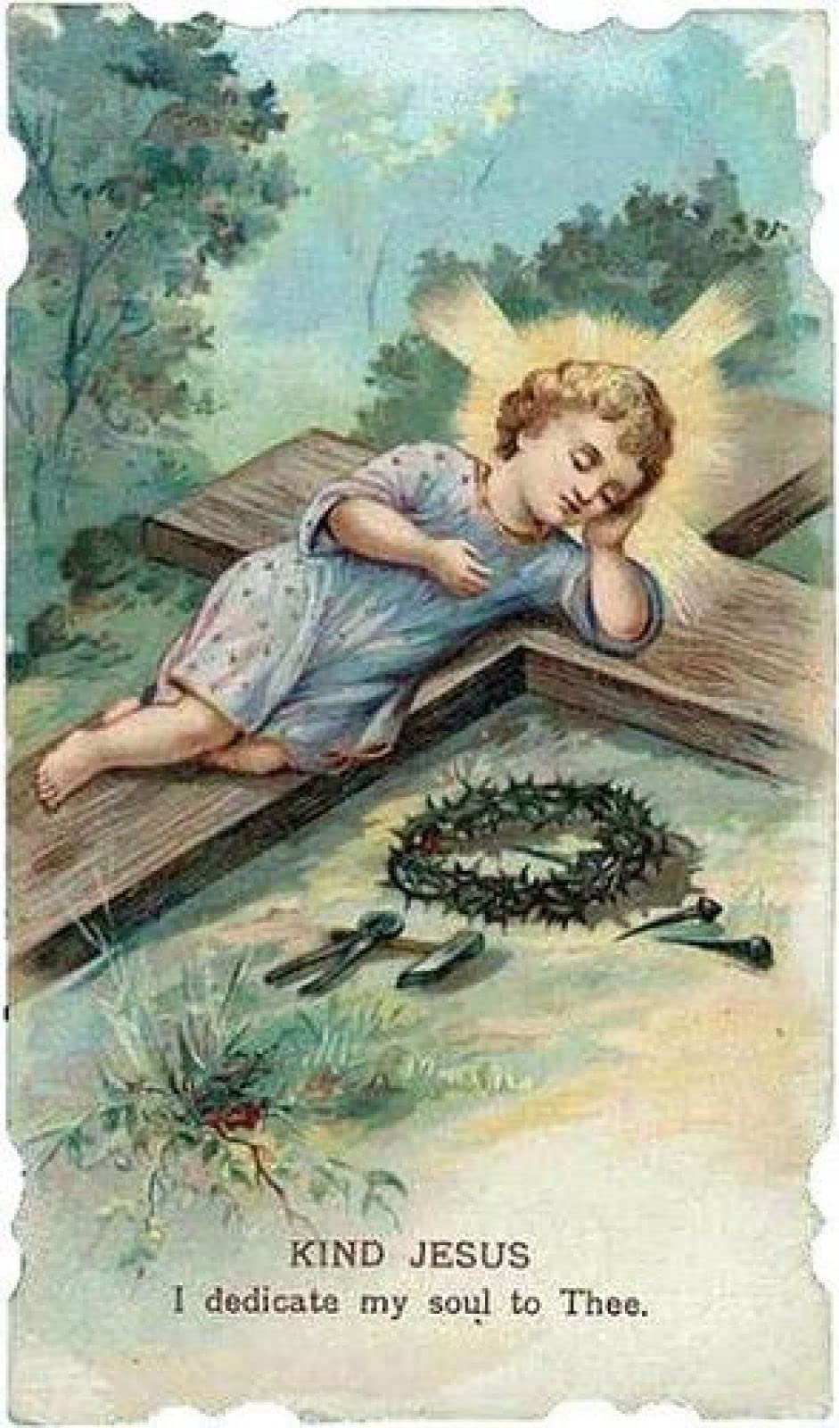 Broderie diamant Vierge Marie pour décoration murale salon spirituel