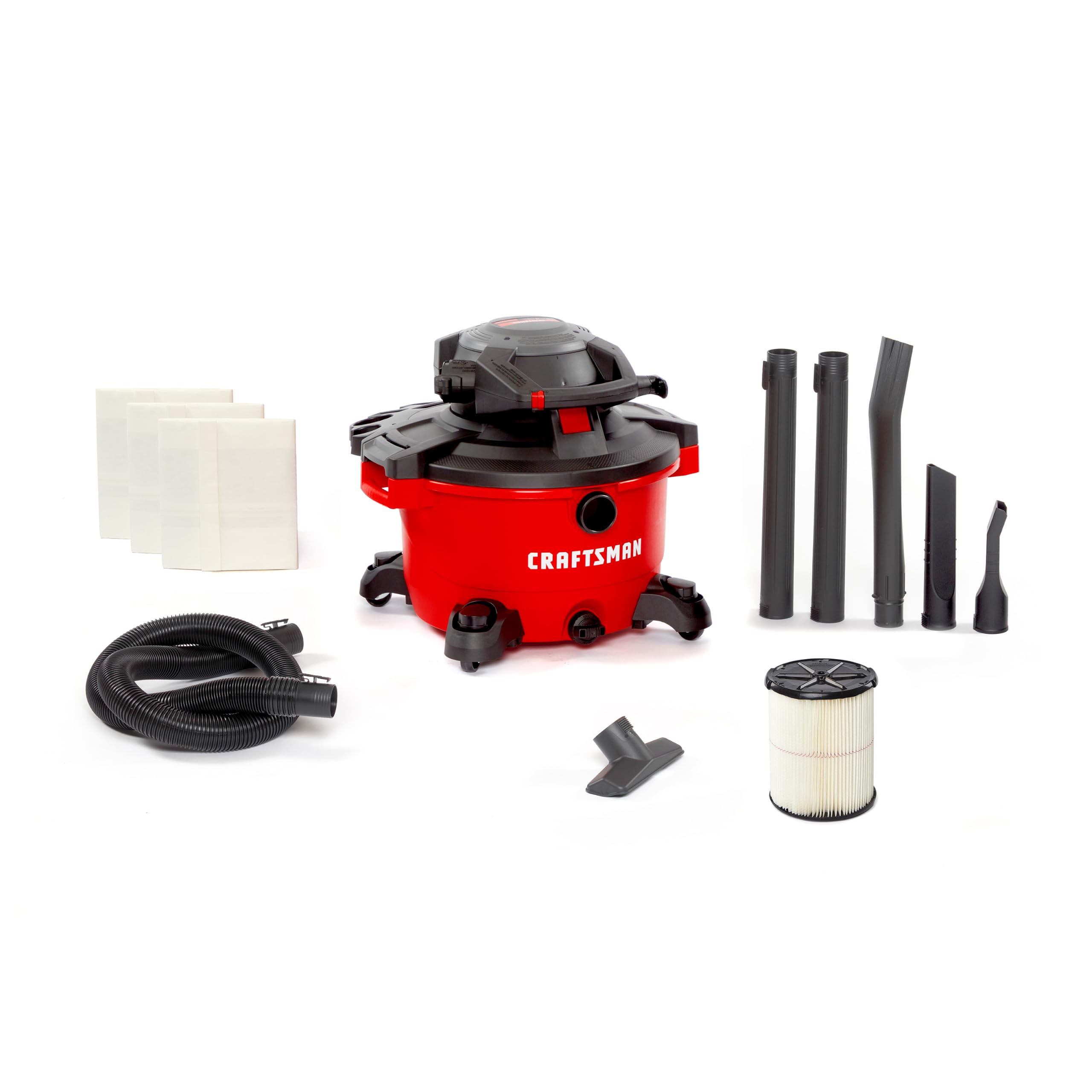 CRAFTSMAN 16 Gal. Wet Dry Vac - Powerful 2-in-1 -12