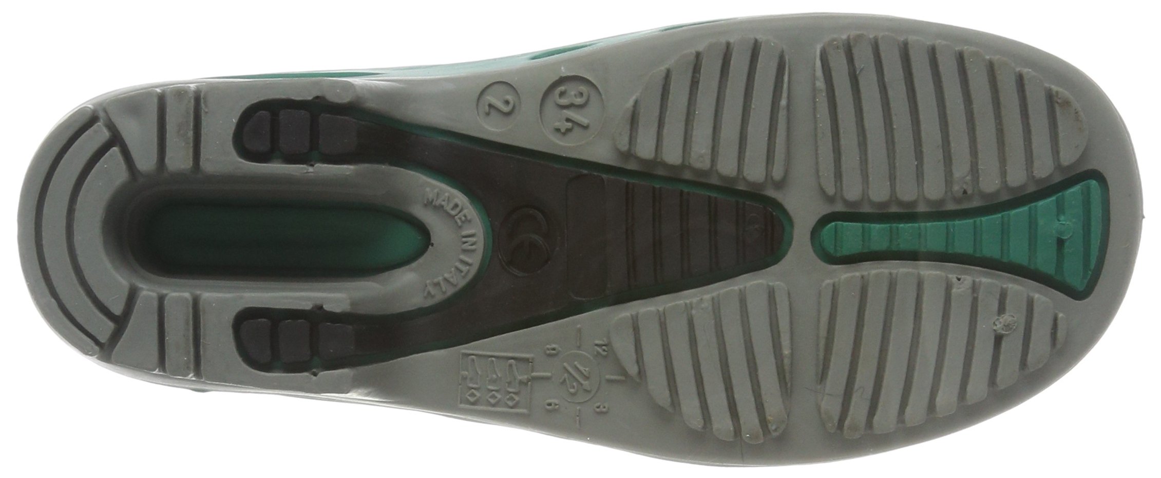 TROKLO' 141.0001 Zoccoli da Lavoro, Unisex Adulto, Sra, Verde (Verde/Suola Grigio), 38 EU (5 UK)