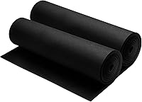 Vista 59 de AMZQNART Paquete de 2 rollos de espuma EVA de 2mm, rollo de espuma para cosplay, 16 x 59 pulgadas, color negro, adecuado para modelado de cosplay