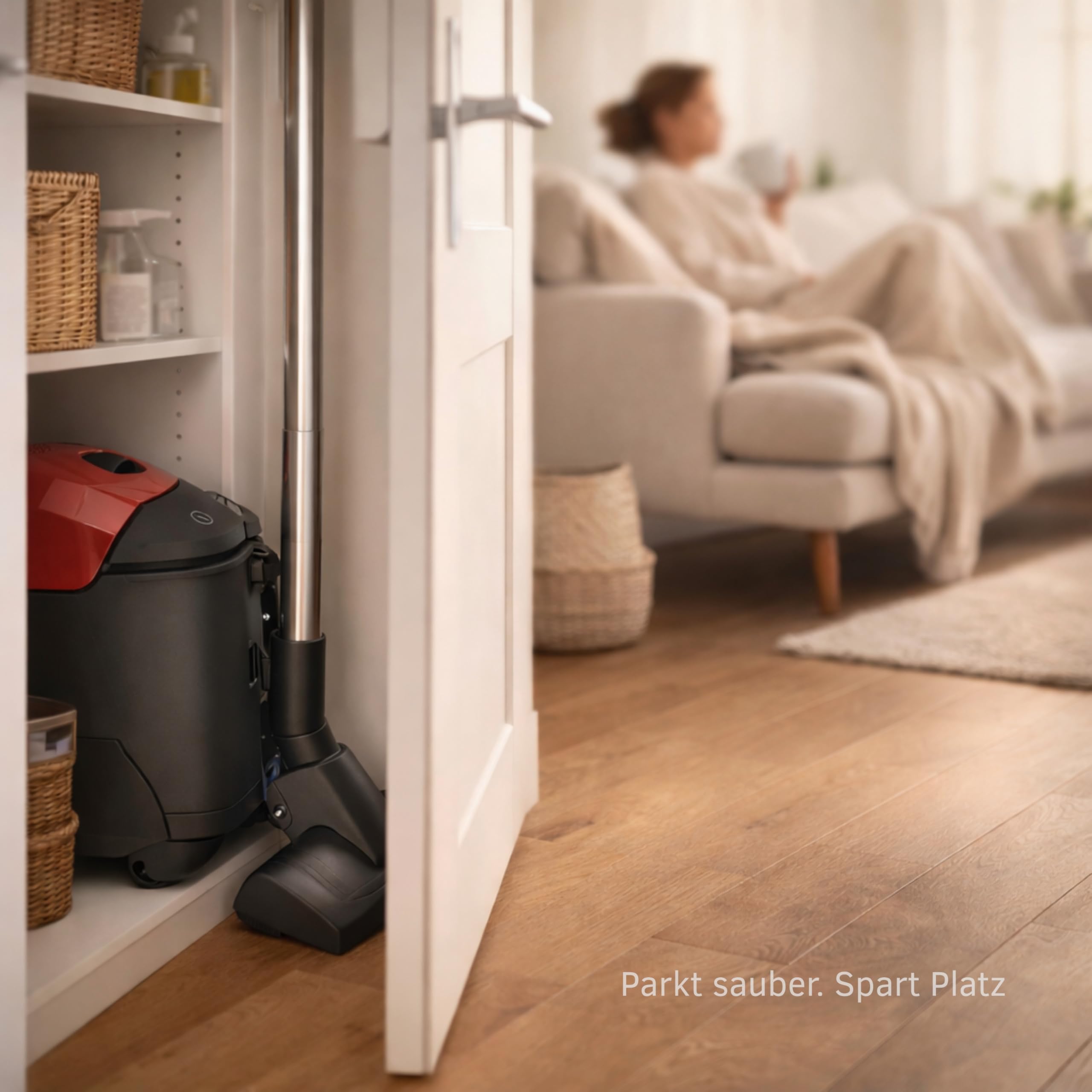 Microsafe® Brosse de sol commutable avec dispositif de verrouillage et d’accrochage Convient pour aspirateur Miele S 4211, S4211/S 5211, S5211 Kombidüse