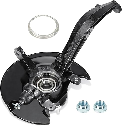 Miniatura 8 de Conjunto de cubo de cojinete de dirección y cojinete de rueda delantero derecho compatible con Honda Accord 2.4L Coupé o sedán 2003-2007, reemplazo