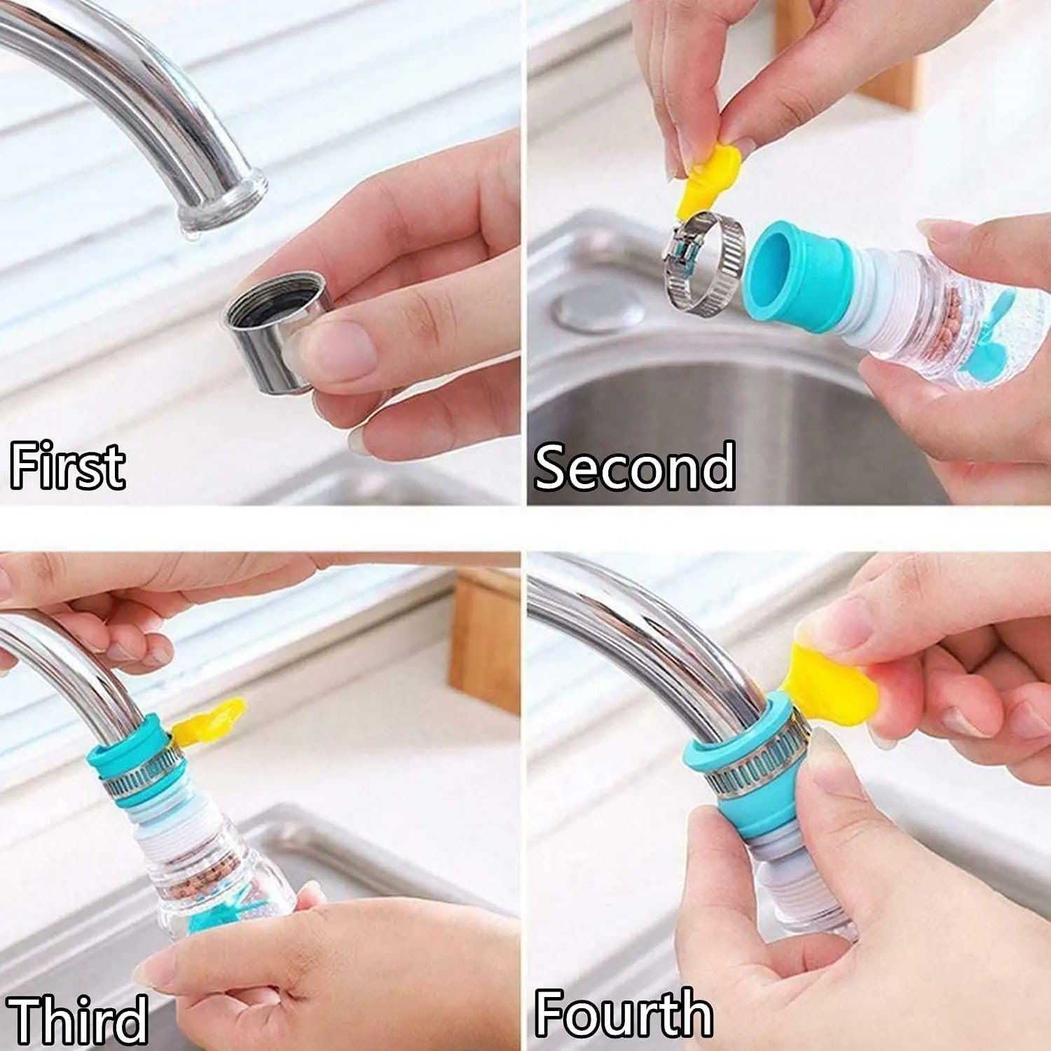 360 Faucet Sprayer - Water Saving & Splash Free -3