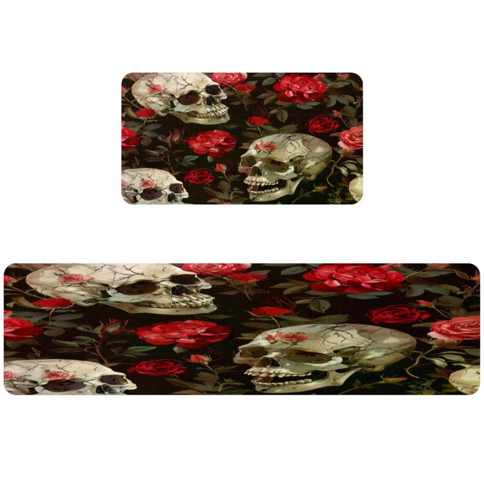 Tapis de cuisine antidérapant lavable pour éviter les glissades en buanderie