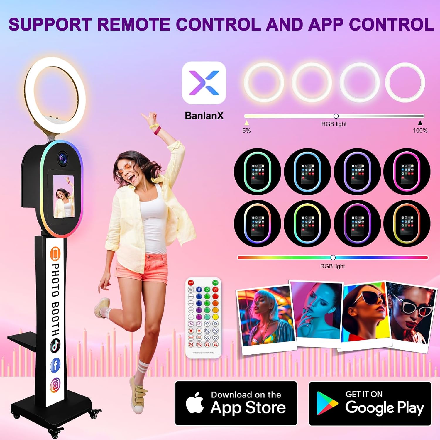 Photo Booth Remote Control and App Control