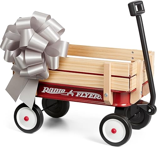Miniatura 7 de Radio Flyer Carro pequeño de juguete en miniatura de 19 pulgadas para mayores de 1.5 años, juego para interiores y exteriores, decoración de baby