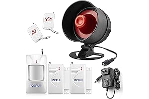 KERUI Home Security System Motion Alarm with Siren