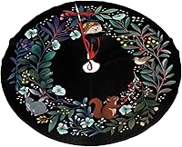 Vista 8 de Falda de árbol de Navidad con estrellas de mar de 36 pulgadas para Navidad, vacaciones, Año Nuevo, decoración de árbol circular