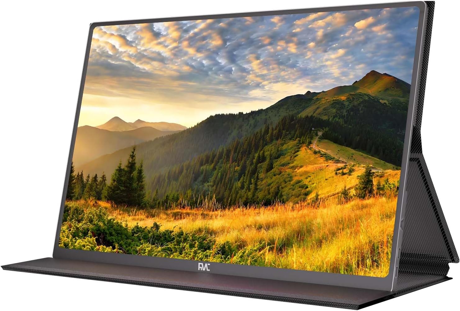 FMC 16 inch Portable Monitor 1080P 60HZ HDMI Portable Screen for Laptop Compatible with Windows, MacBook, Phone, Switch, Xbox & PS4/5 Gaming