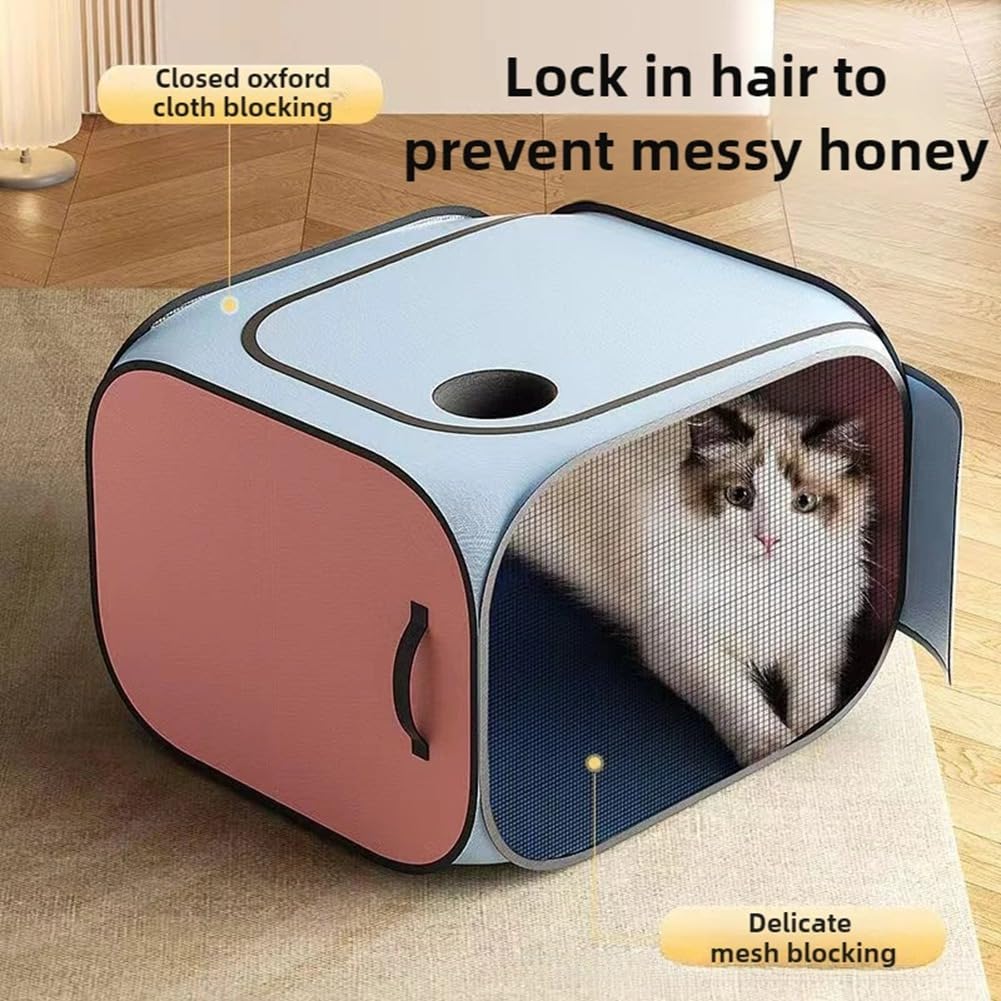 Katztrockner, Hundetrockner, Katzenwasch- und Trocknungsbox, Haustiertrocknungsbox