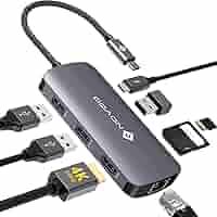 NOVOO USB C Hub 4K@60Hz HDMI - 100W PD Ladung, 2x USB-A, Multiport Adapter Für MacBook & Mehr