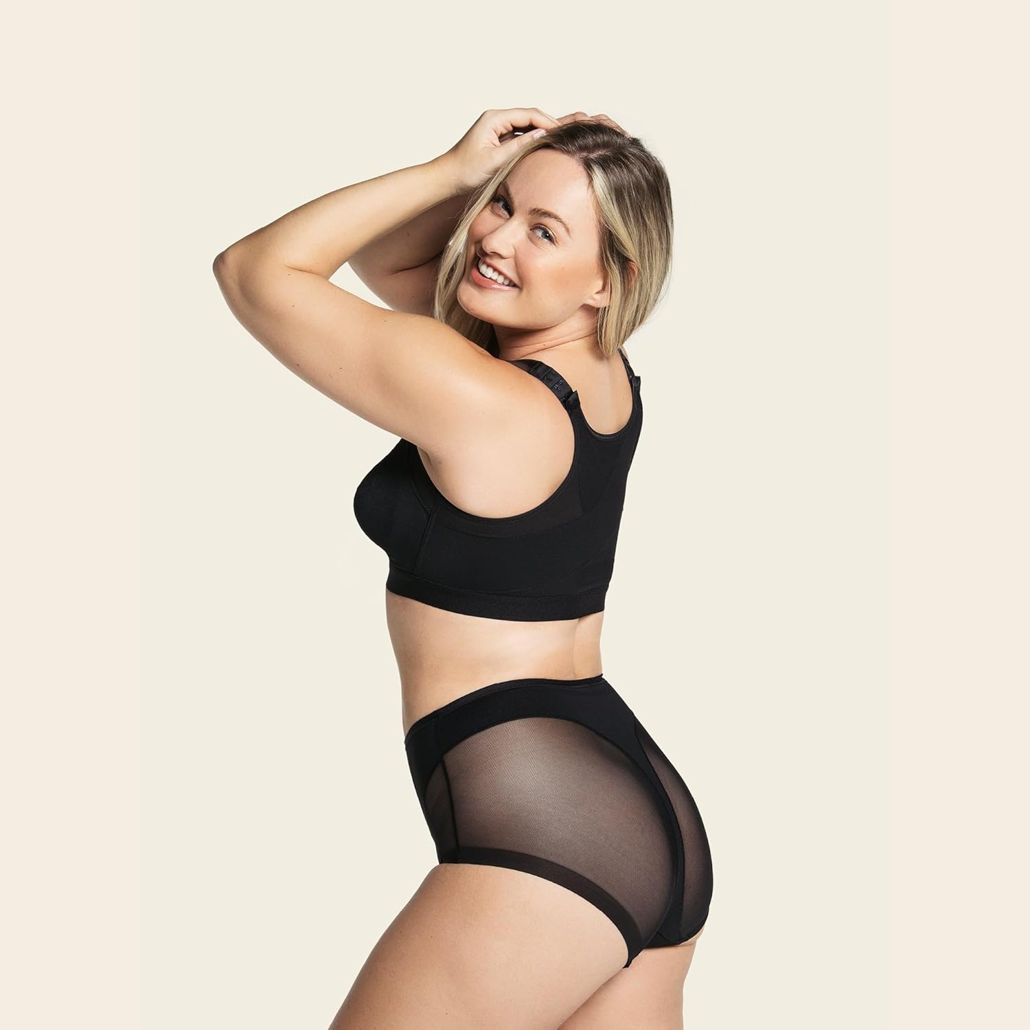 Leonisa Multi-Functional – Posture Corrector Bra Wireless Front Closure Bra for Women Full Coverage - Image 5