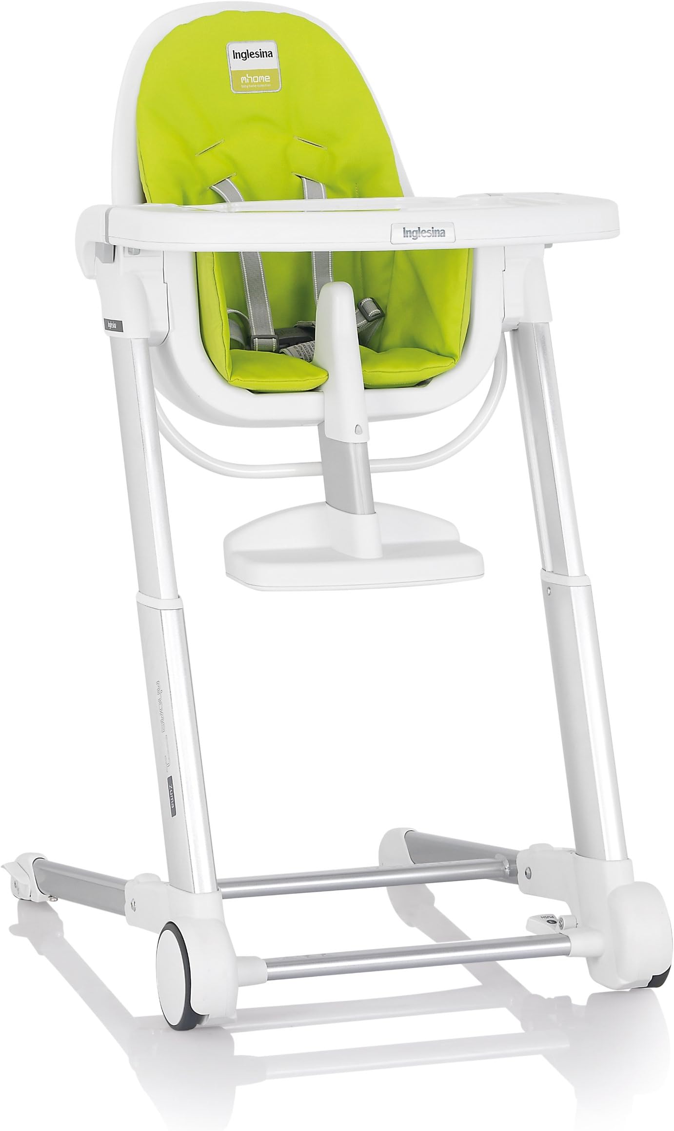 Inglesina Zuma Highchair, White/Lime