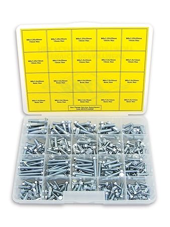 Bolt Motorcycle Hardware (SVCFLANGE) Hex Flange Service Assortment