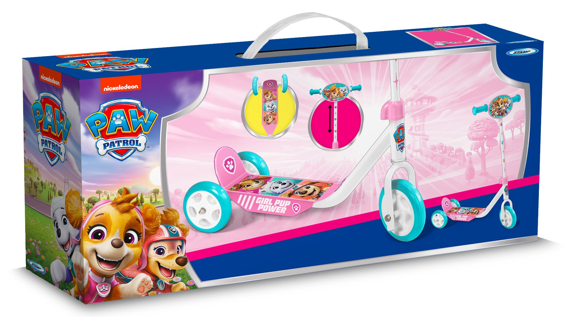 Paw Patrol Scooter 3 Wheels Girl